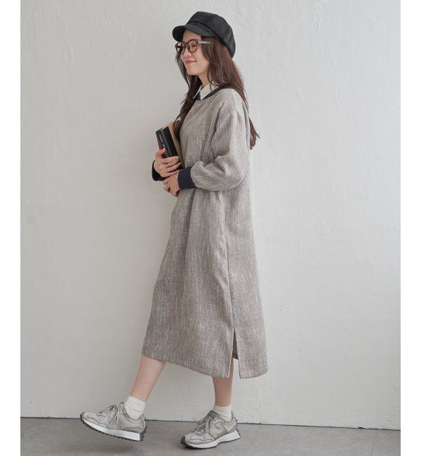 Lbc with Life「ツイーディリブサックワンピース」|ワンピース|