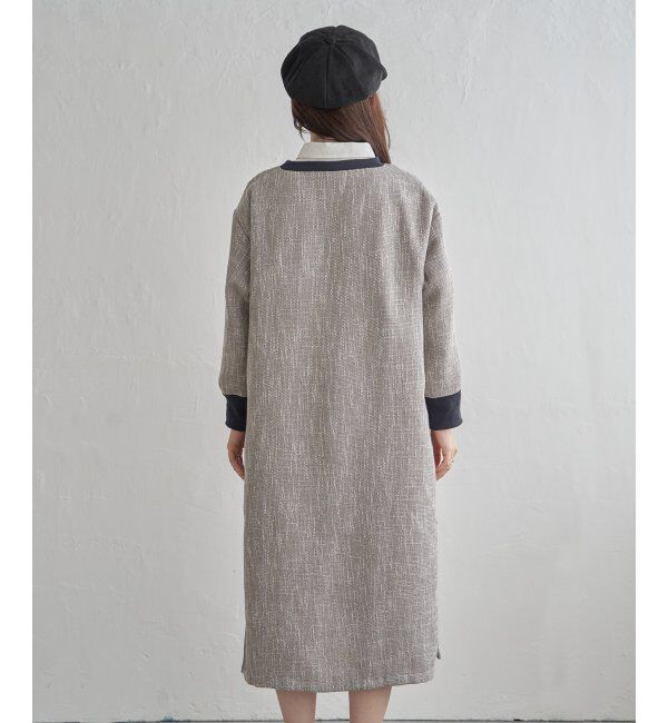 Lbc with Life「ツイーディリブサックワンピース」|ワンピース|