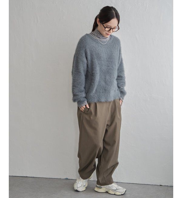 Lbc with Life「ワイドタックカーブパンツ」|その他|