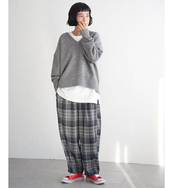 Lbc with Life「ワイドタックカーブパンツ」|その他|