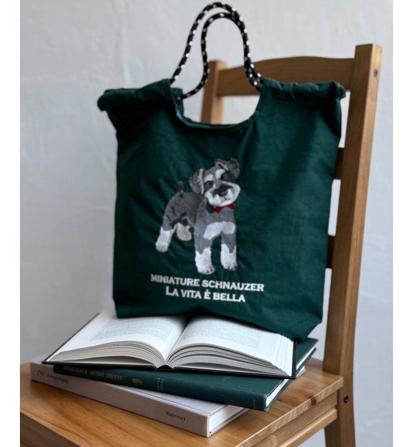 Lbc with Life「アニマル刺繍コードトートバッグ」|その他|