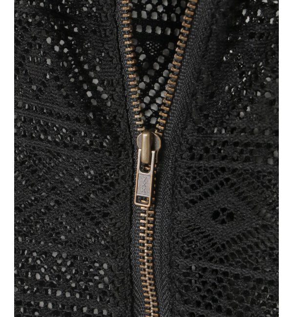 Lbc with Life「レースジップ6分ブルゾン」|ブルゾン・スタジャン|