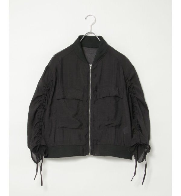 VENCE share style「袖ドロストシアーMA-1」|ブルゾン・スタジャン|