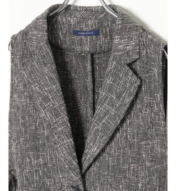 VENCE share style「ツイードサイドベルトベスト」|その他|