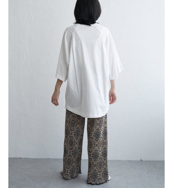 VENCE share style「カレッジ配色ラグランT」|Tシャツ・カットソー|