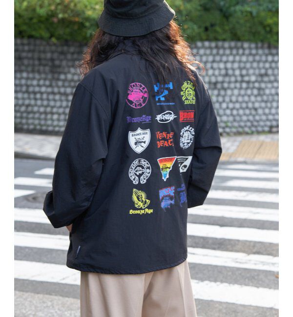 VENCE share style「BRONZE AGE ブロンズエイジ コーチジャケット」|その他|ブラック