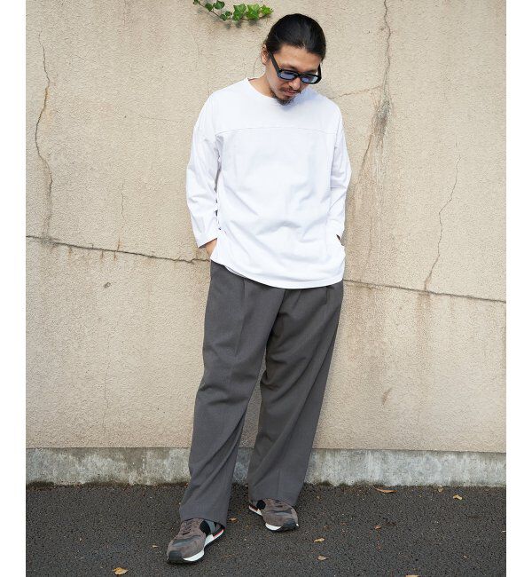 VENCE share style「Goodwear グッドウェア 七分袖フットボールTシャツ」|Tシャツ・カットソー|