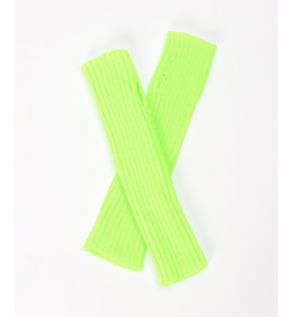VENCE share style「リブアームウォーマー」|その他|ライトイエロー