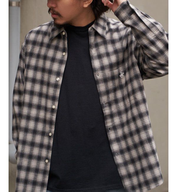 VENCE share style「BEVERLY HILLS POLO CLUB ネルチェックシャツ」|シャツ・ブラウス|