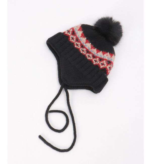 VENCE share style「ノルディック柄ニット帽」|ニット帽|