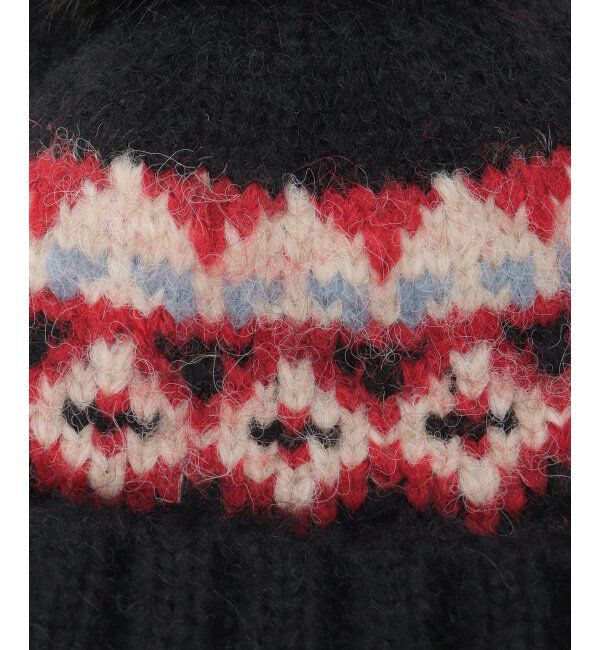 VENCE share style「ノルディック柄ニット帽」|ニット帽|