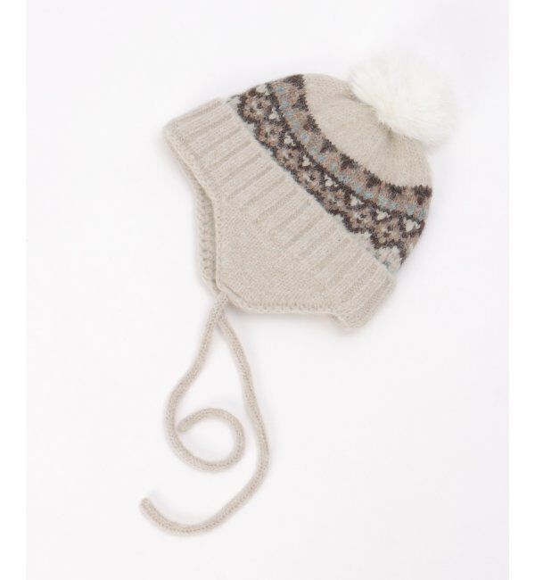 VENCE share style「ノルディック柄ニット帽」|ニット帽|
