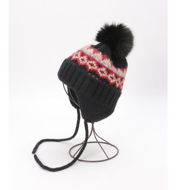 VENCE share style「ノルディック柄ニット帽」|ニット帽|