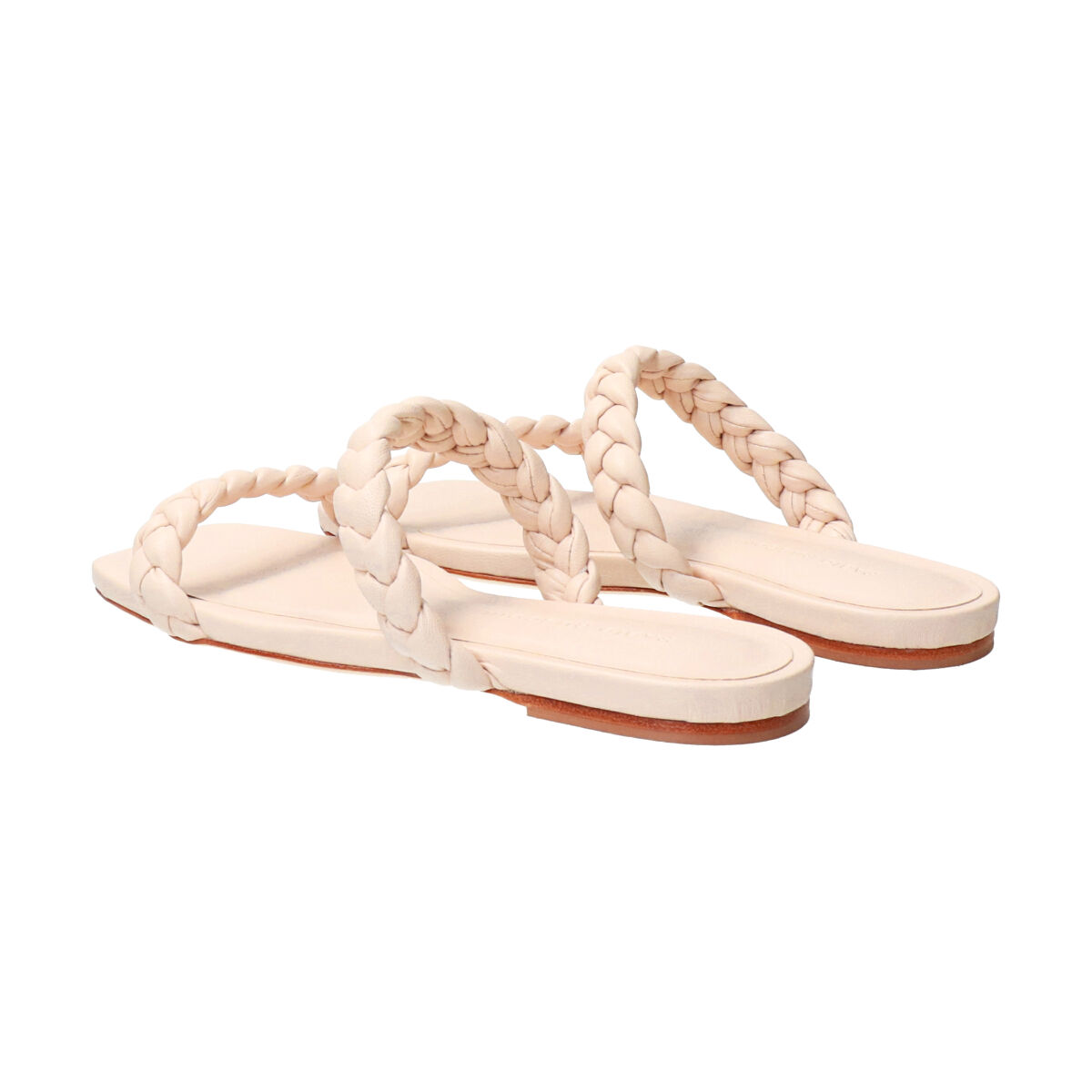 FABIO RUSCONI 「【FABIO RUSCONI】ウーブンレザーダブルストラップサンダル」|サンダル|