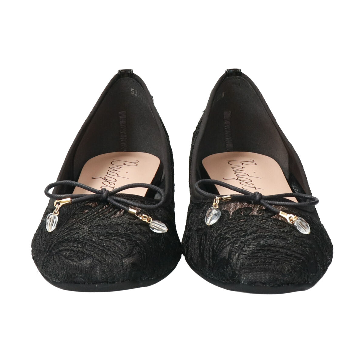 Bridget Birkin「【Bridget Birkin】スクエアレースパンプス」|パンプス|