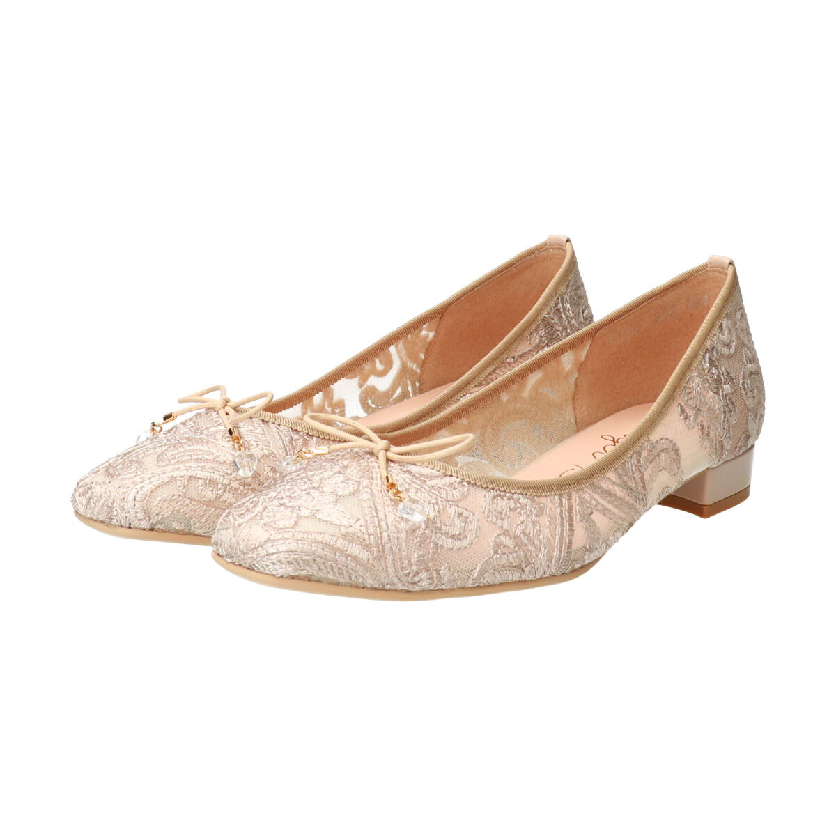 Bridget Birkin「【Bridget Birkin】スクエアレースパンプス」|パンプス|