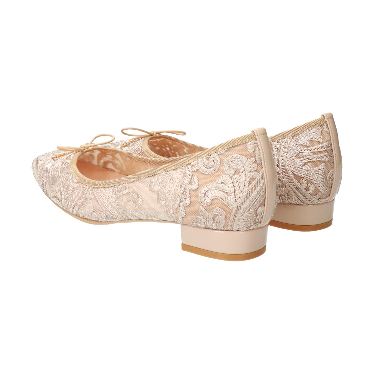 Bridget Birkin「【Bridget Birkin】スクエアレースパンプス」|パンプス|