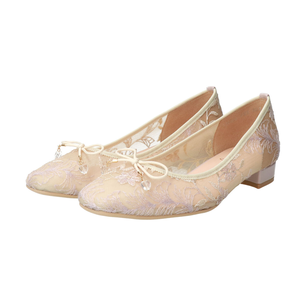 Bridget Birkin「【Bridget Birkin】スクエアレースパンプス」|パンプス|