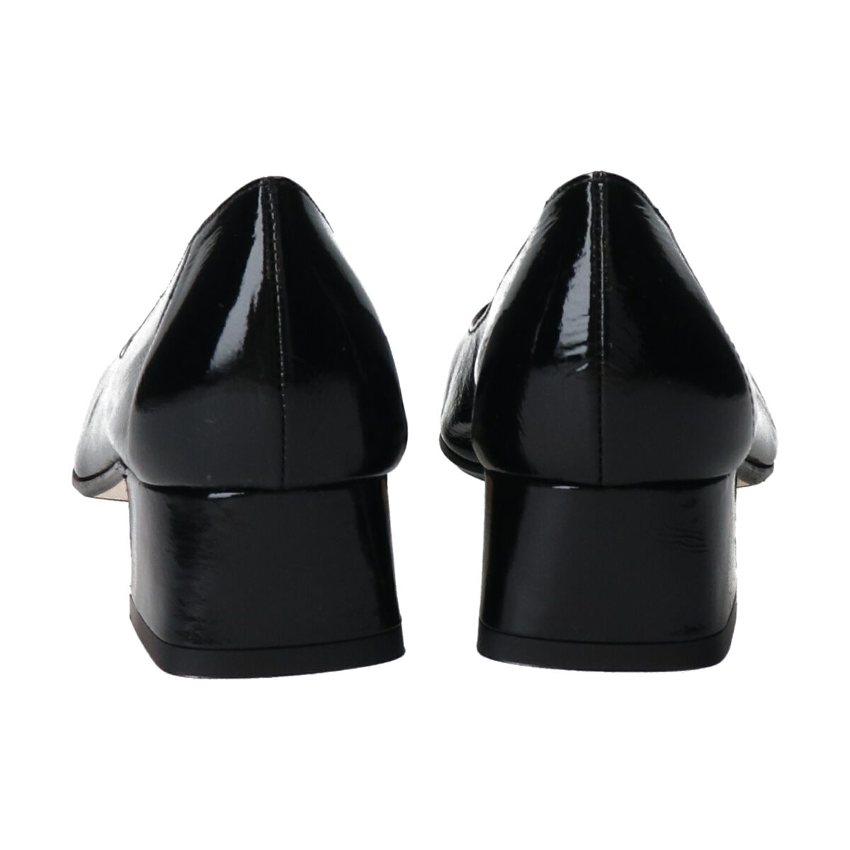 FABIO RUSCONI 「【FABIO RUSCONI】スクエアトウフレアヒールパンプス」|パンプス|