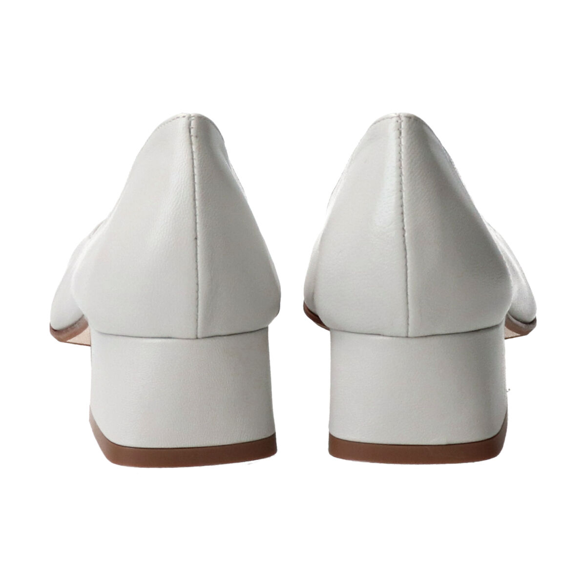 FABIO RUSCONI 「【FABIO RUSCONI】スクエアトウフレアヒールパンプス」|パンプス|