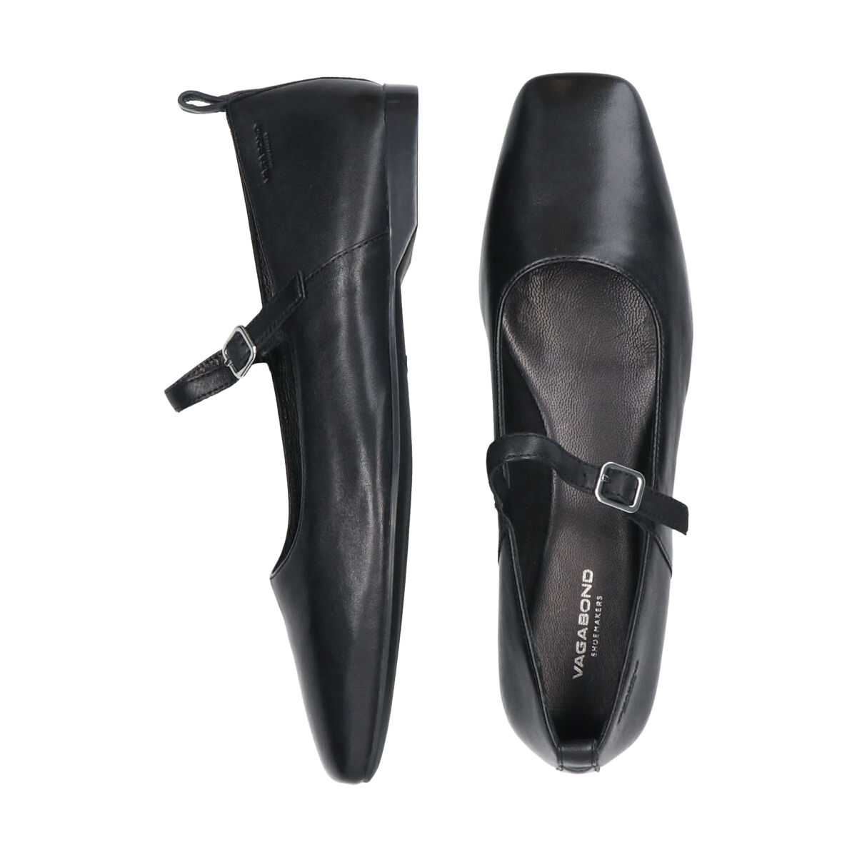 IMPORT SELECT「【VAGABOND】ワンストラップサケットフラットパンプス」|バレエシューズ|