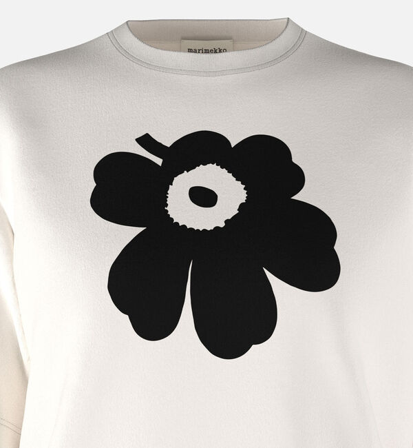 Marimekko「Erna relaxed Unikko placement Tシャツ」|シャツ・ブラウス|