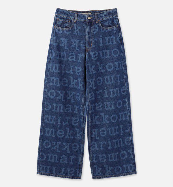 Marimekko「Maridenim Loose Logo S ジーンズ」|チノ|