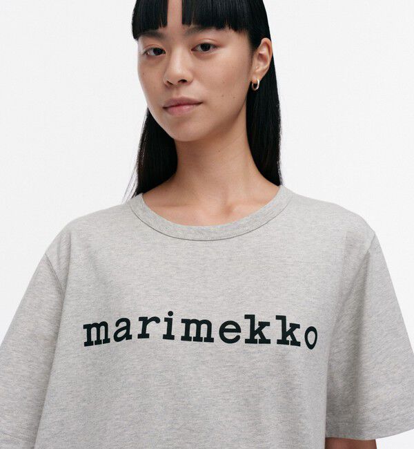 Marimekko「Vihne Logo Placement Tシャツ」|シャツ・ブラウス|
