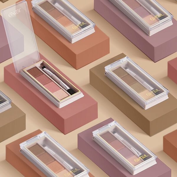 エクセル「エクセル カラーエディットパウダーブロウ EP01スプリングモカ 本体 (1個)」|アイブロウ|