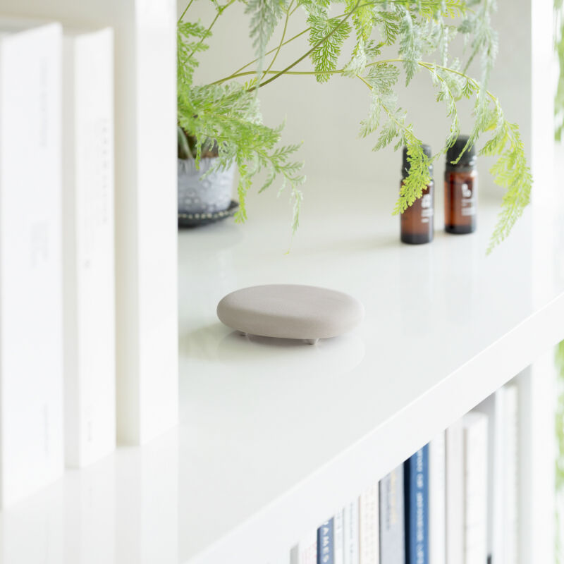 アットアロマ「ストーンディフューザー トコナメ」|アロマ・ルームフレグランス|グレー