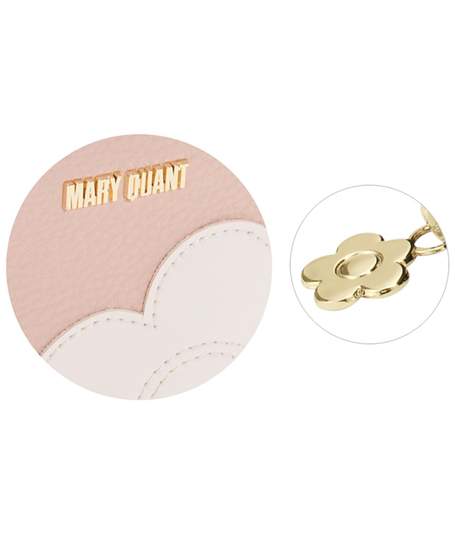 MARY QUANT「シュリンクデイジーパッチ リップポーチ」|ポーチ|