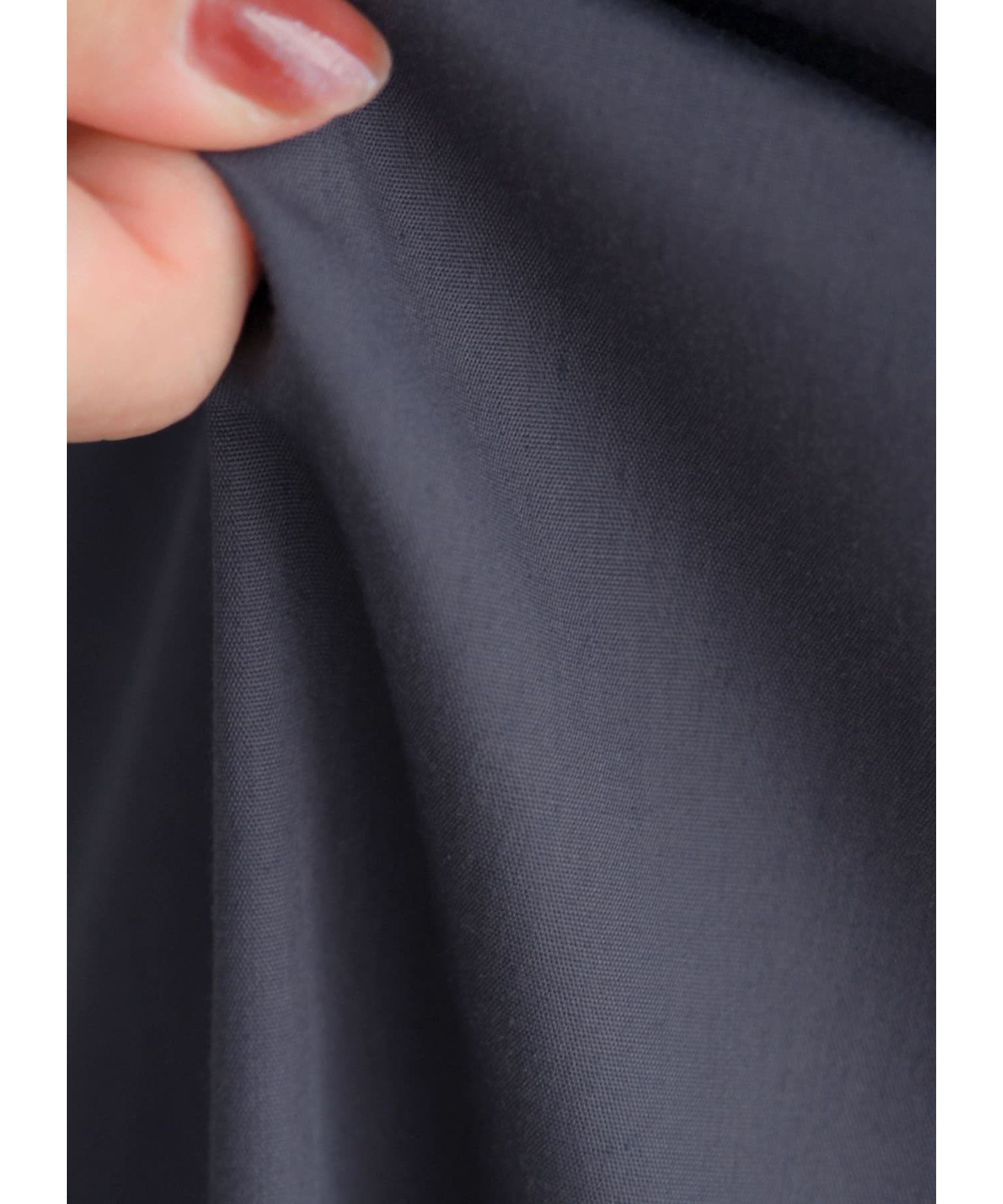 STYLE DELI「スムースハイゲージシャツ生地コンビワンピース」|ワンピース|