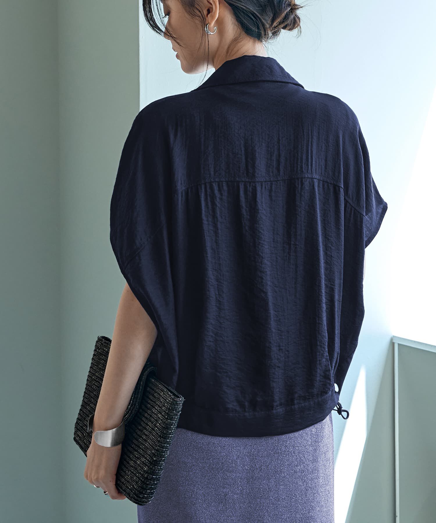 STYLE DELI「くったりシャツ型スナップブルゾン」|その他|