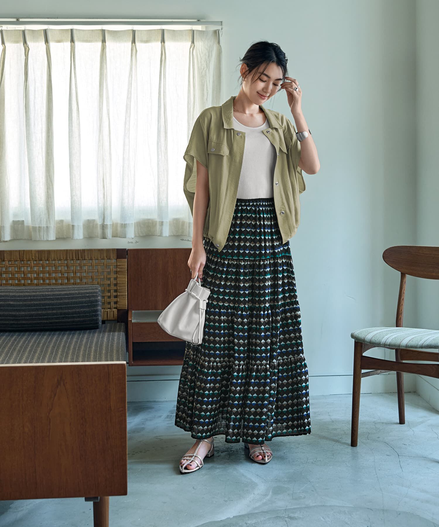 STYLE DELI「くったりシャツ型スナップブルゾン」|その他|