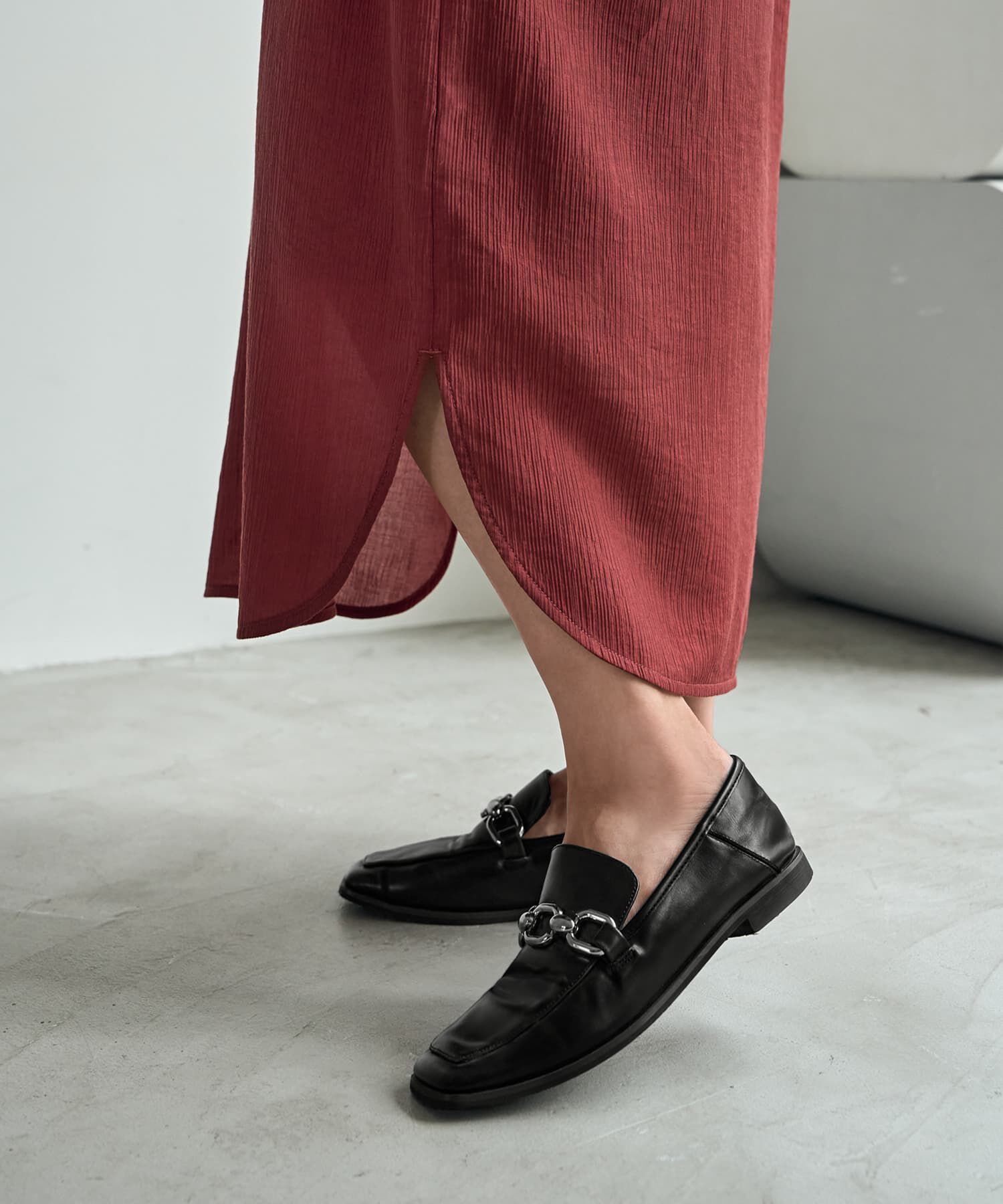 STYLE DELI「バルーンスリーブラグラン楊柳ワンピース」|ワンピース|