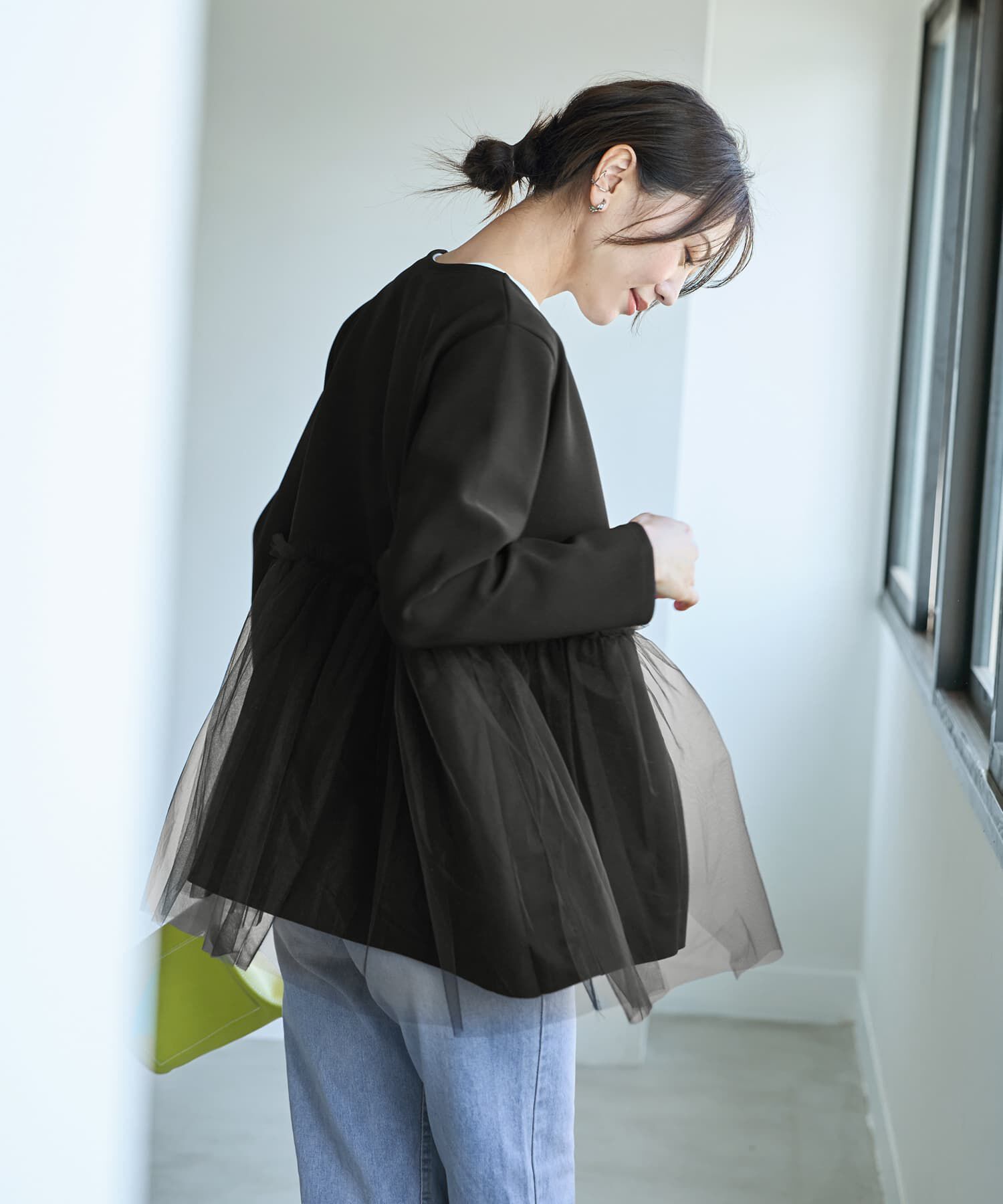 STYLE DELI「ペプラムチュールジャケット」|その他|