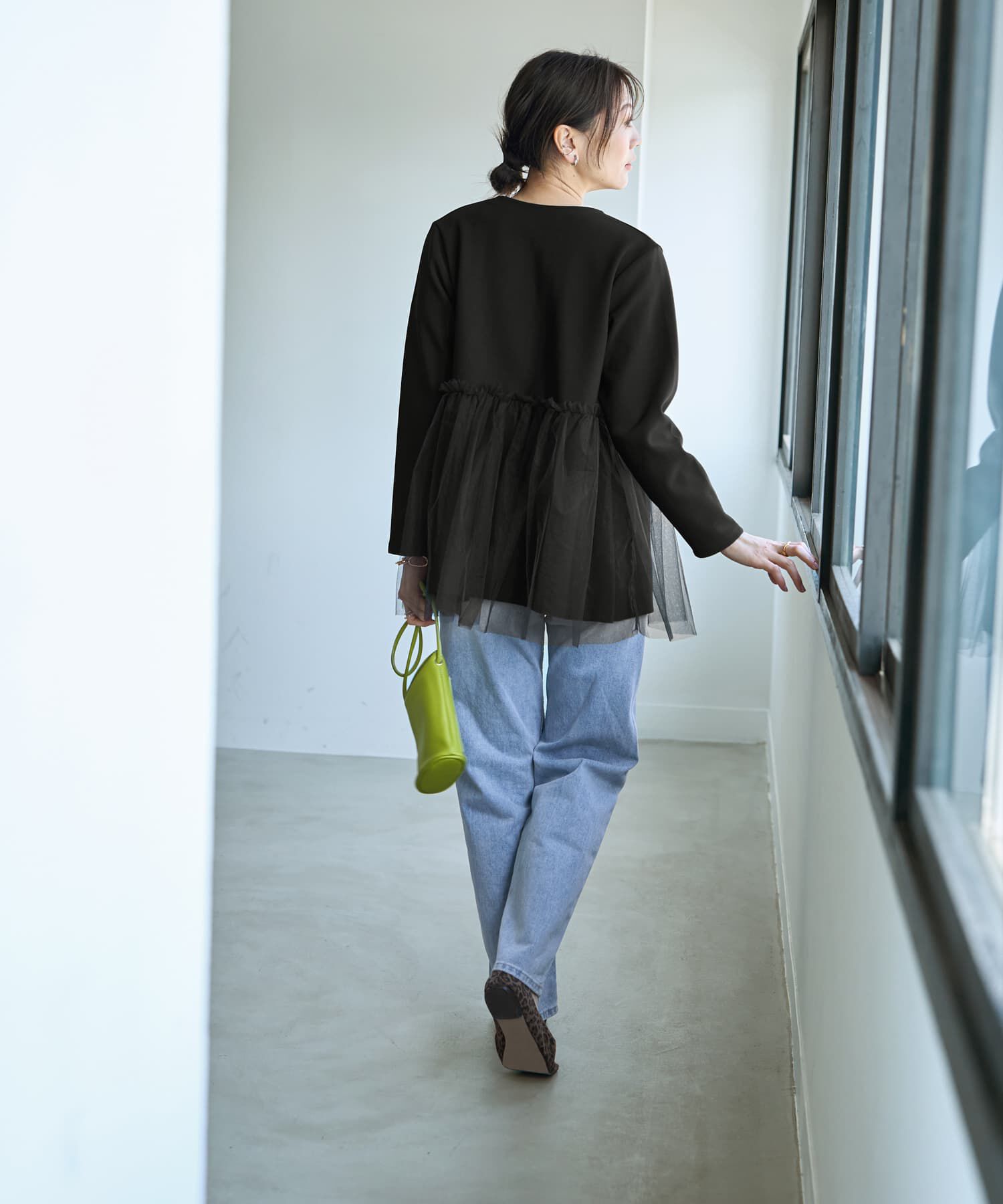 STYLE DELI「ペプラムチュールジャケット」|その他|