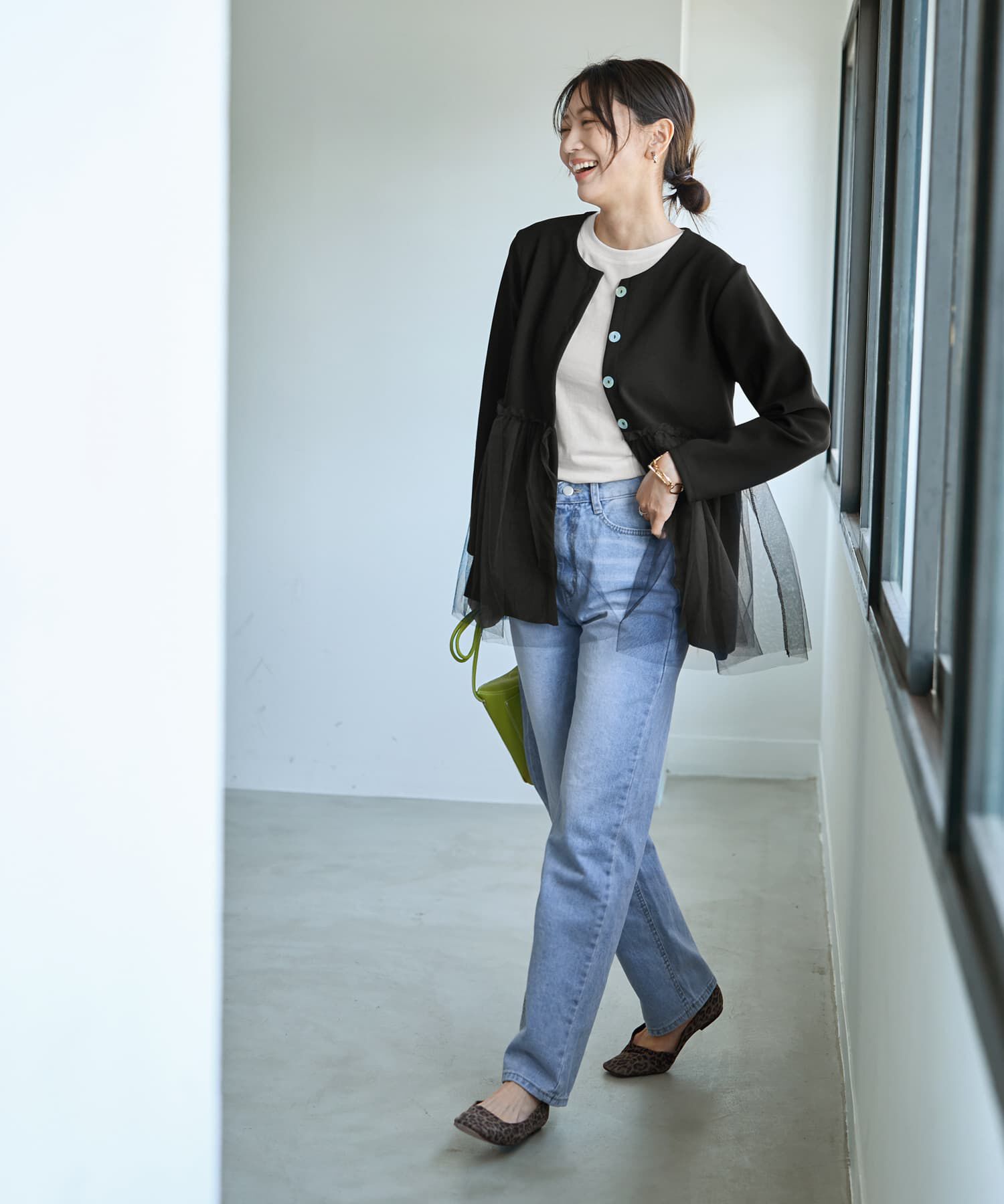 STYLE DELI「ペプラムチュールジャケット」|その他|