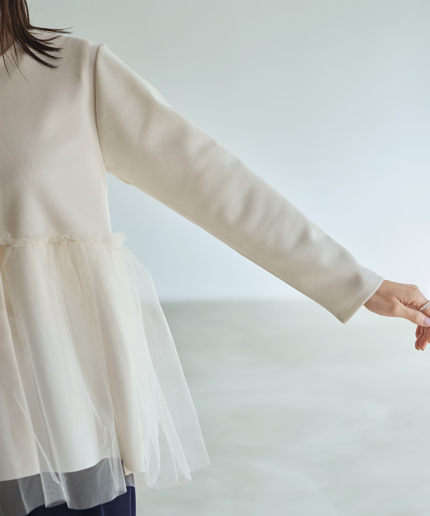 STYLE DELI「ペプラムチュールジャケット」|その他|