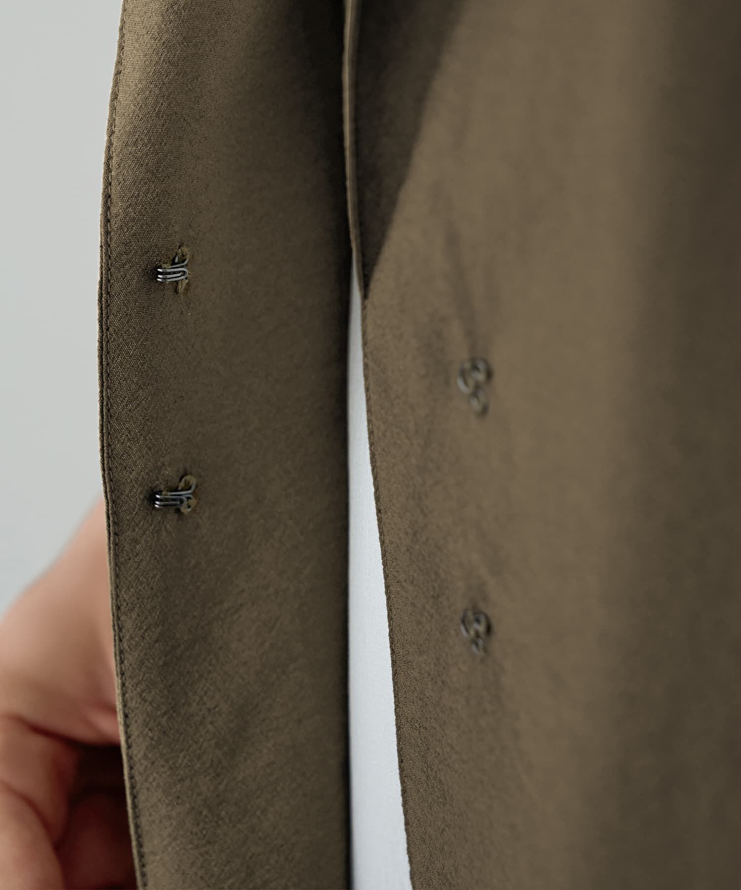 STYLE DELI「薄っすらシアーシャツジャケット」|テーラードジャケット|