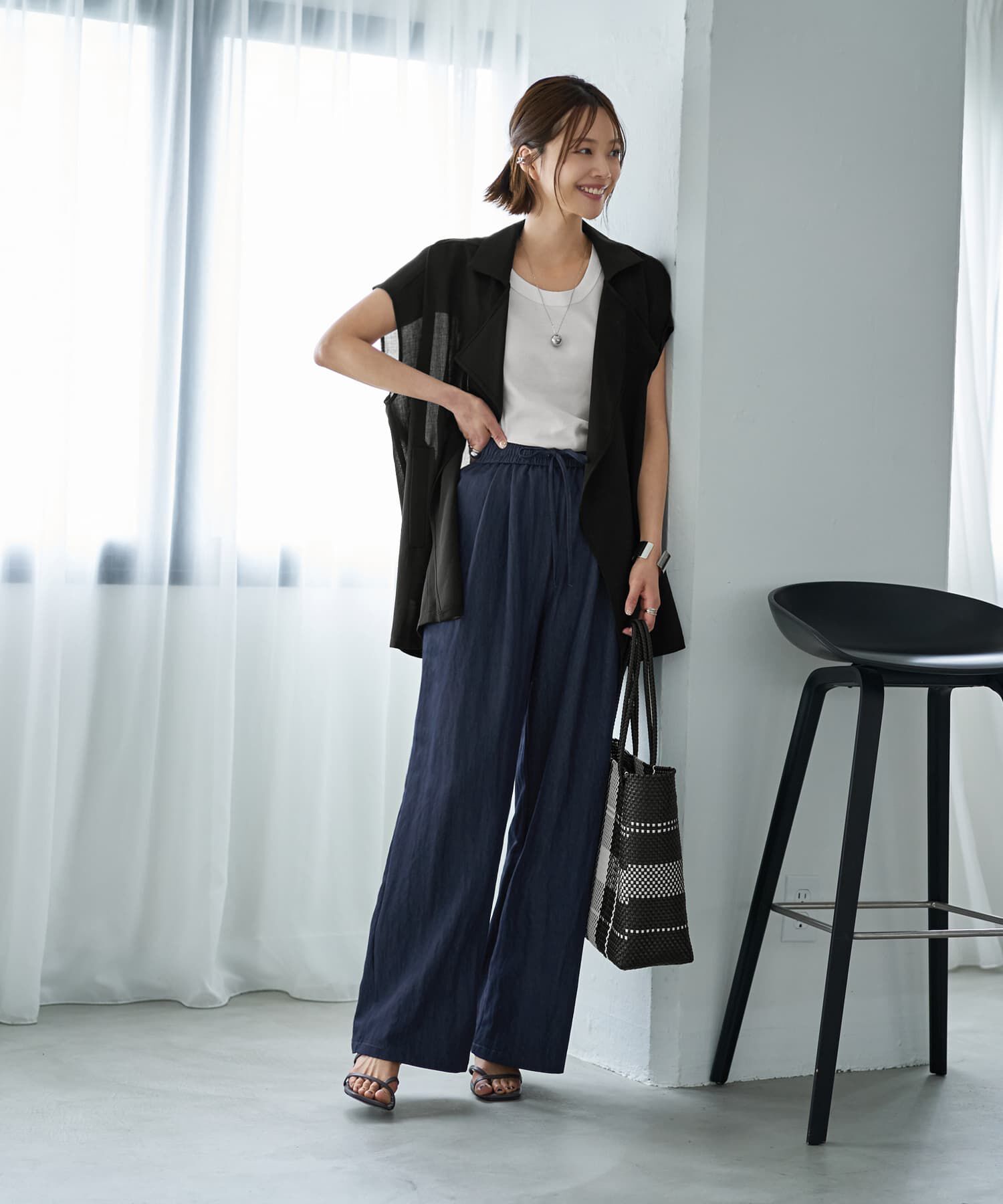 STYLE DELI「【Made in JAPAN】太めバインダーフライスタンクトップ」|タンクトップ|