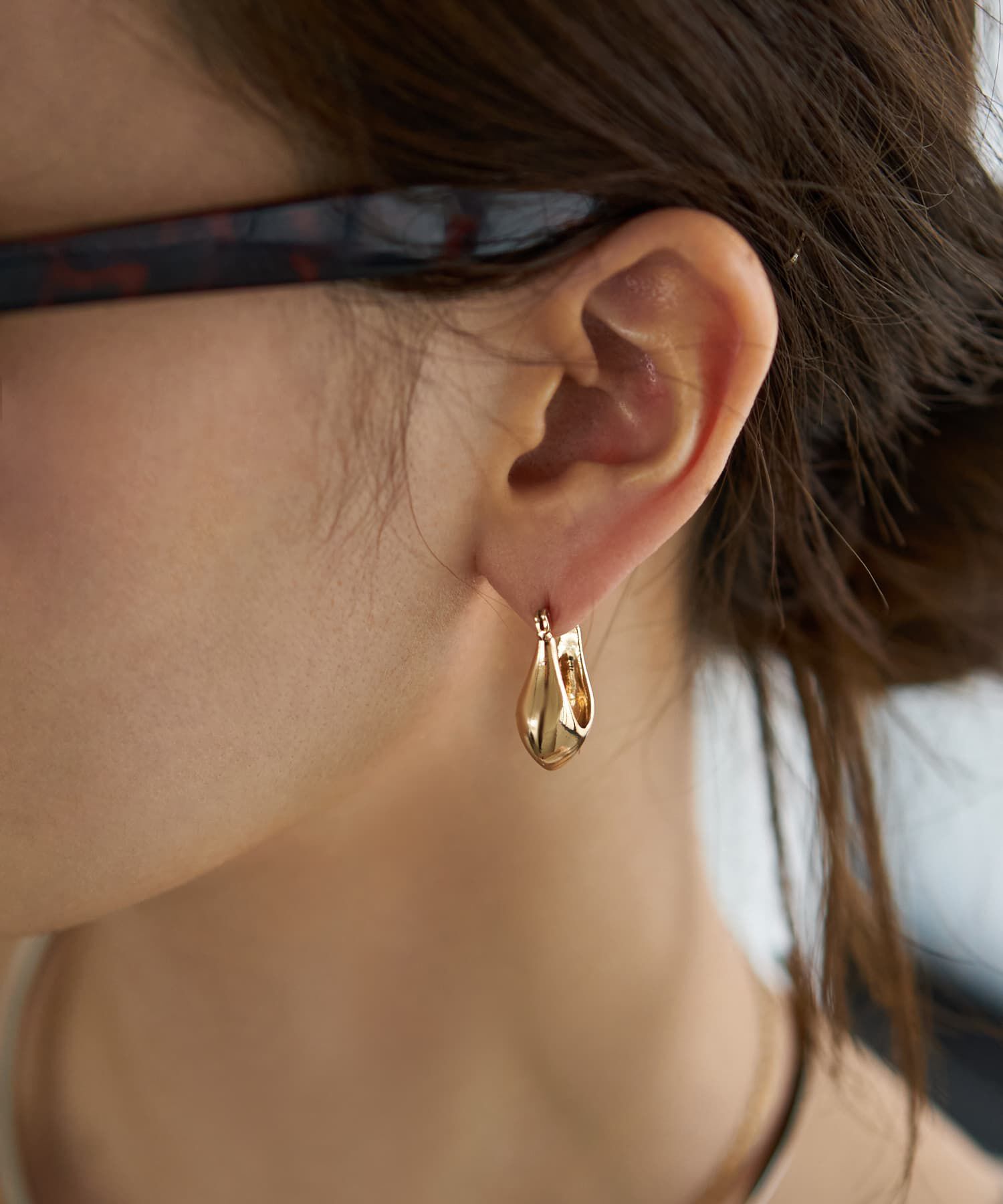 STYLE DELI「ぷっくりドロップピアス」|ピアス|