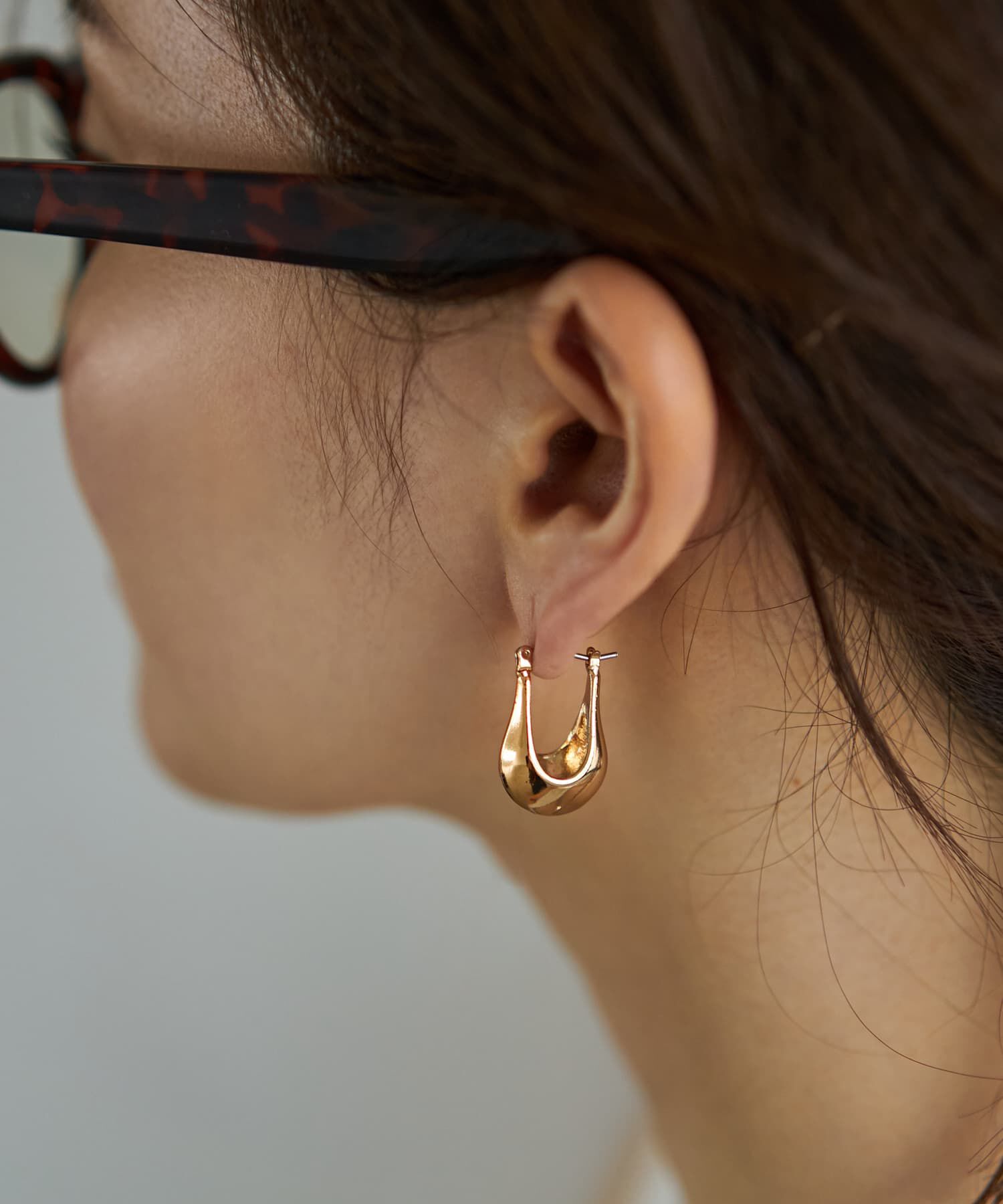 STYLE DELI「ぷっくりドロップピアス」|ピアス|