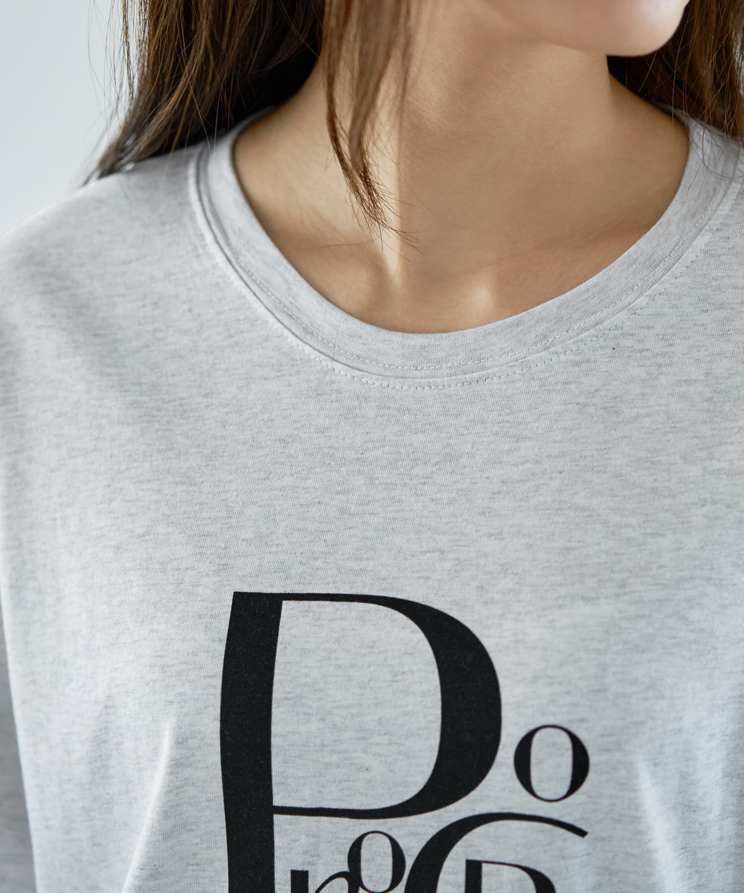 STYLE DELI「デザイン配置ロゴTシャツ」|Tシャツ・カットソー|