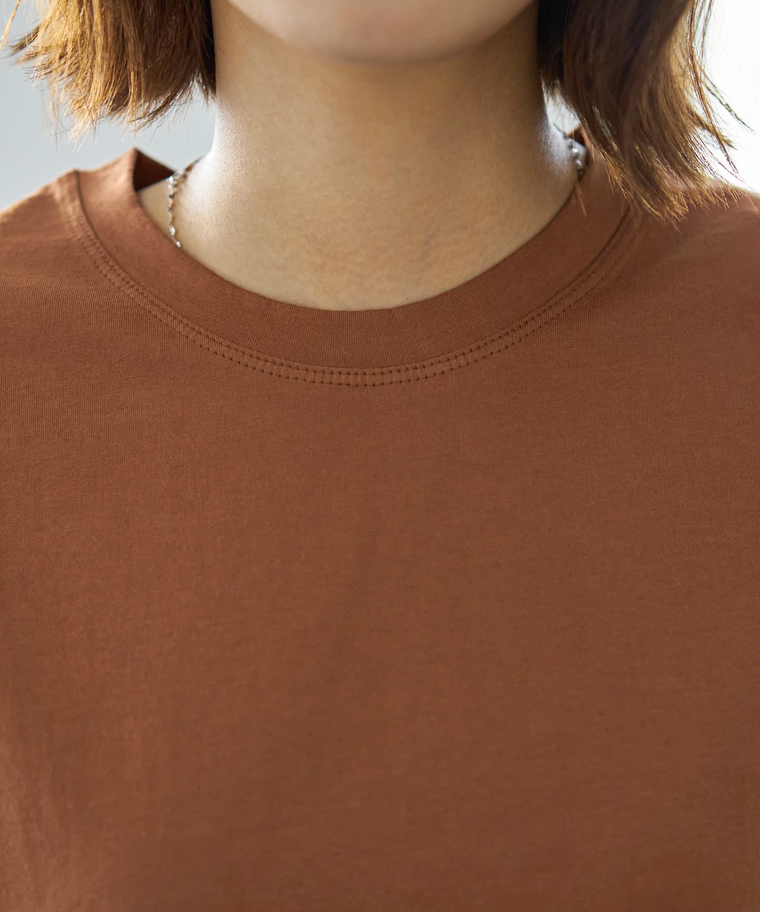 STYLE DELI「さらさらスムースなワイド幅ノースリトップス」|Tシャツ・カットソー|