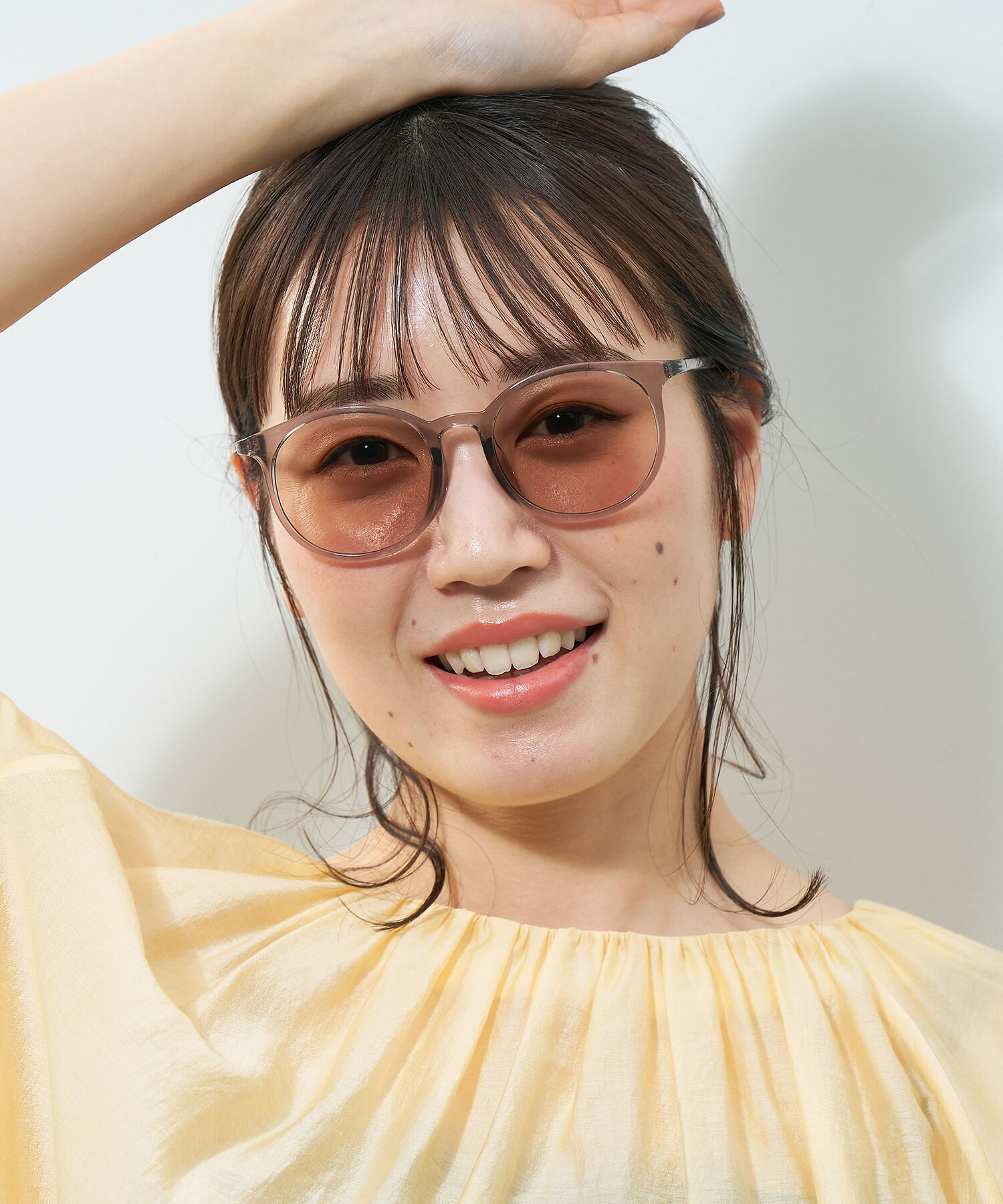  「【WEB限定】ボストン型 調光 サングラス レンズの色が変わるサングラス SUNGLASSES｜Zoff 」|サングラス|