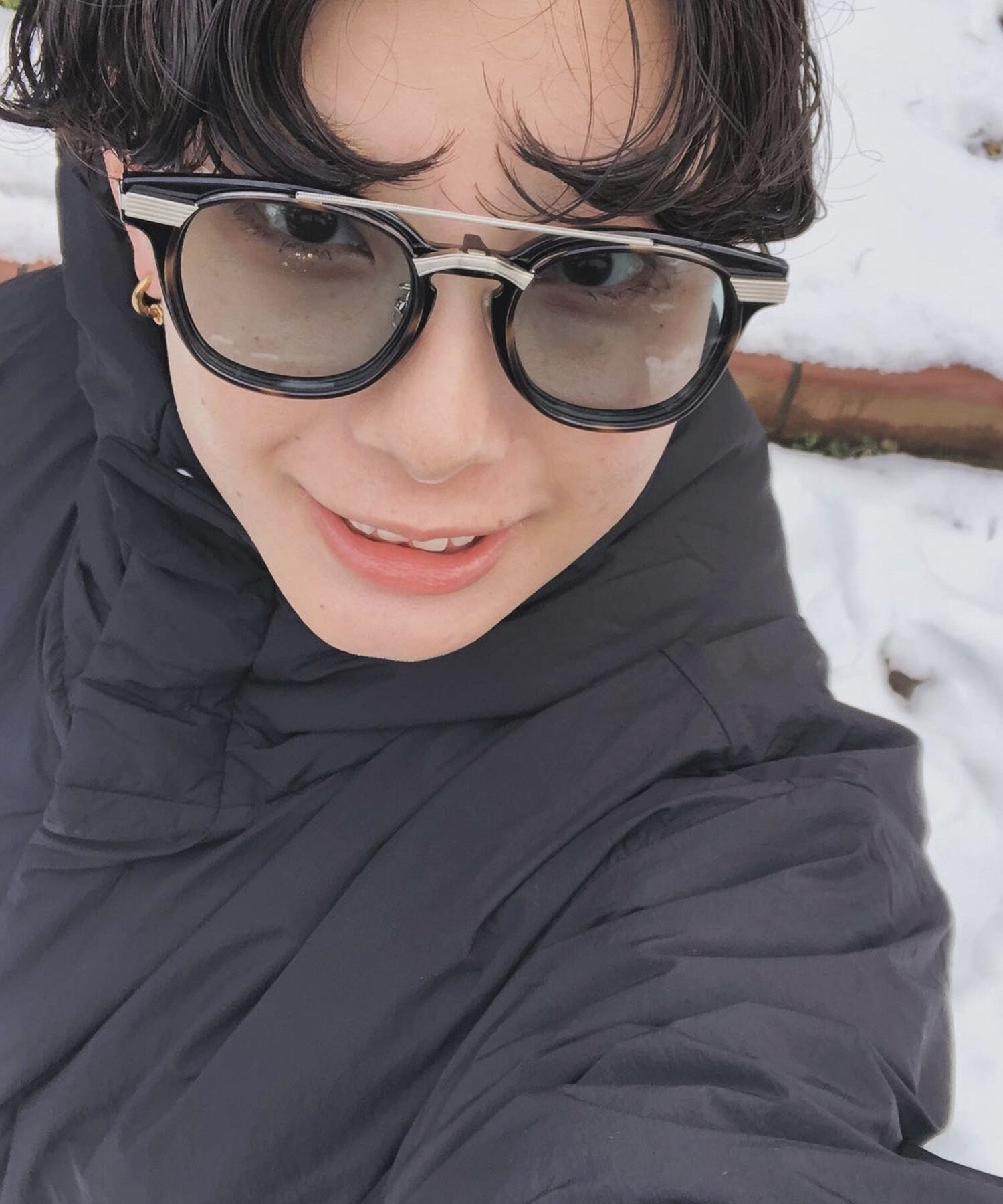  「Zoff | JOURNAL STANDARD relume ウェリントン型 2way メガネ サングラス 偏光 ジャーナルスタンダード N&D」|メガネ|