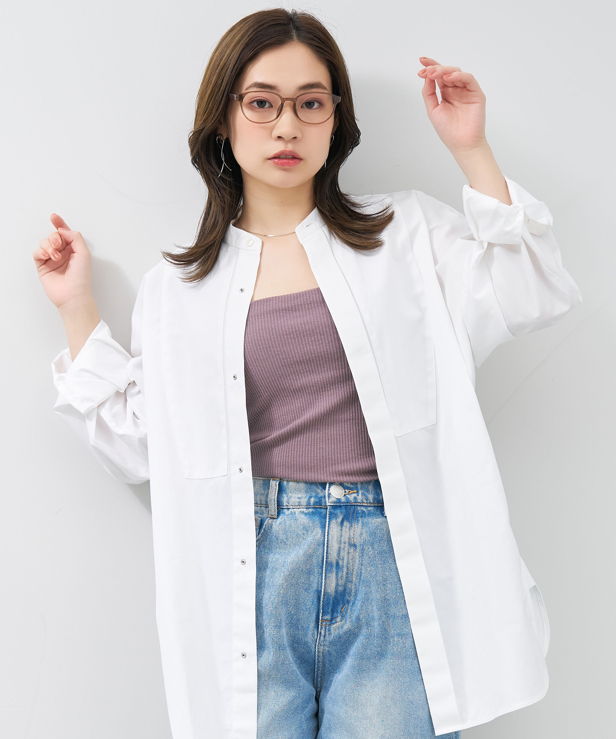  「ウェリントン型 メガネ｜ フィット感抜群 黒縁 レオパード柄 レンズ交換券付き」|メガネ|