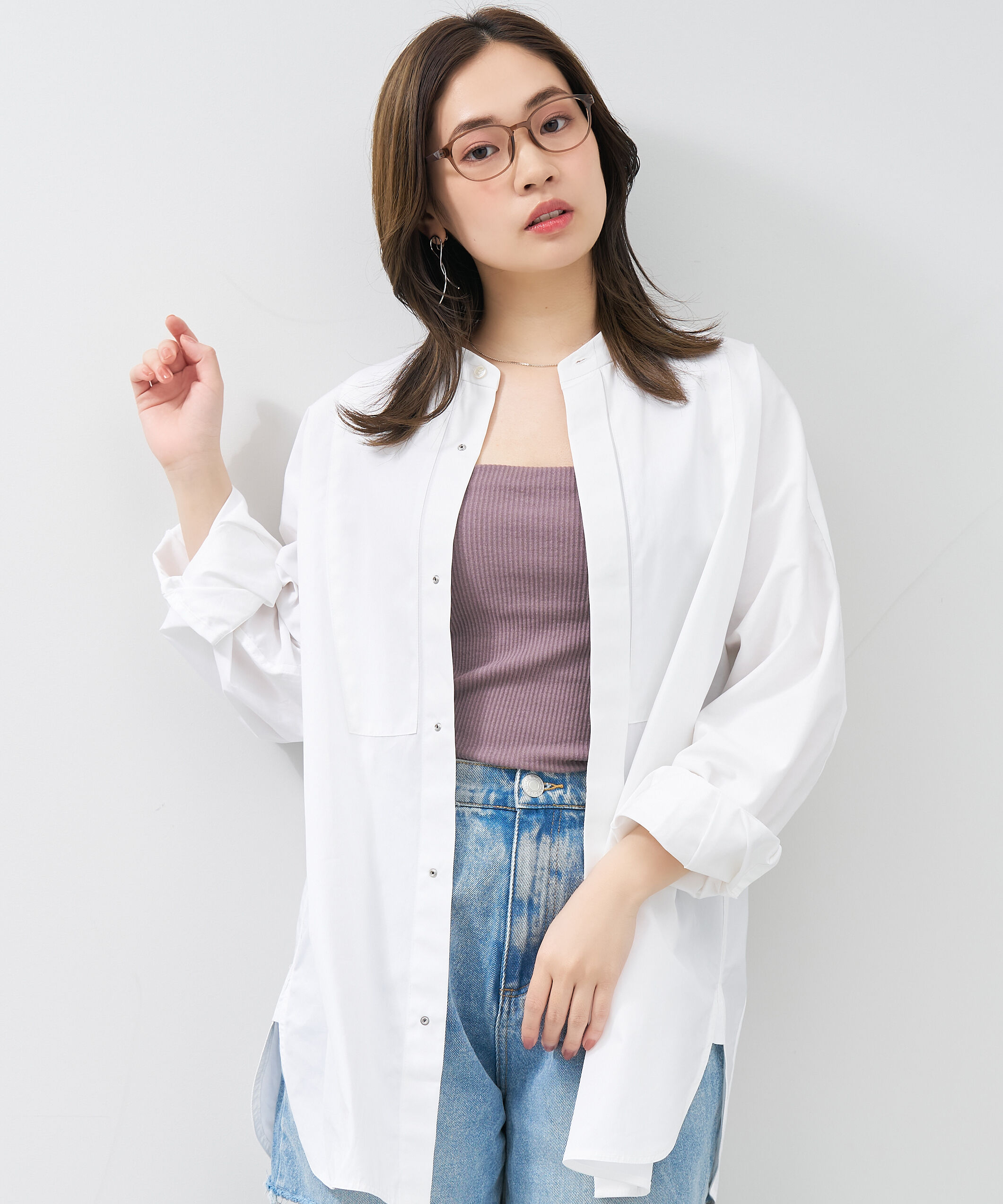  「ウェリントン型 メガネ｜ フィット感抜群 黒縁 レオパード柄 レンズ交換券付き」|メガネ|