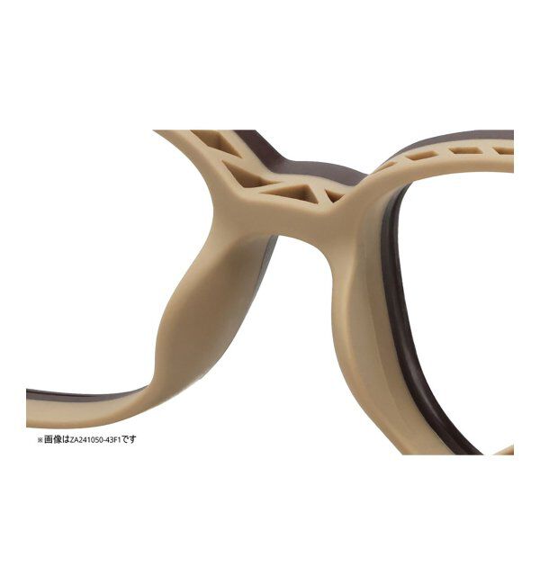  「Zoff｜GALILEO メガネ 柔軟性抜群 金属フリー Mサイズ ユニセックス レンズ交換券付」|メガネ|